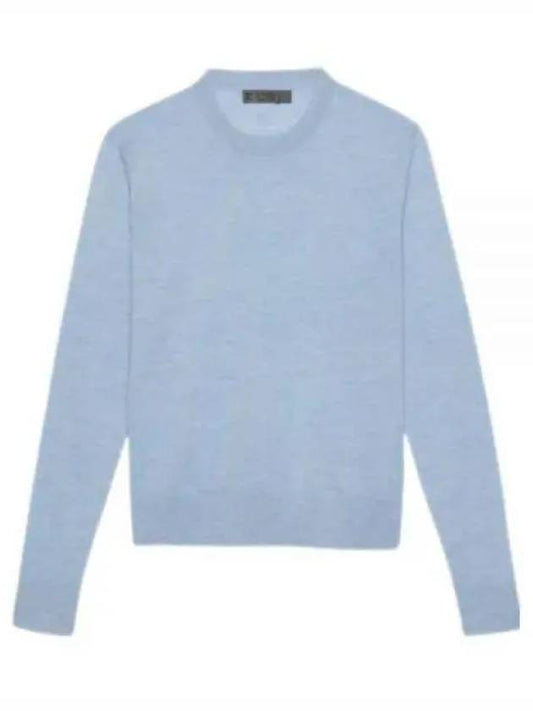 Talk Buddy To Me Crew Neck Merino Wool Knit Top Sky Blue - G/FORE - BALAAN 2