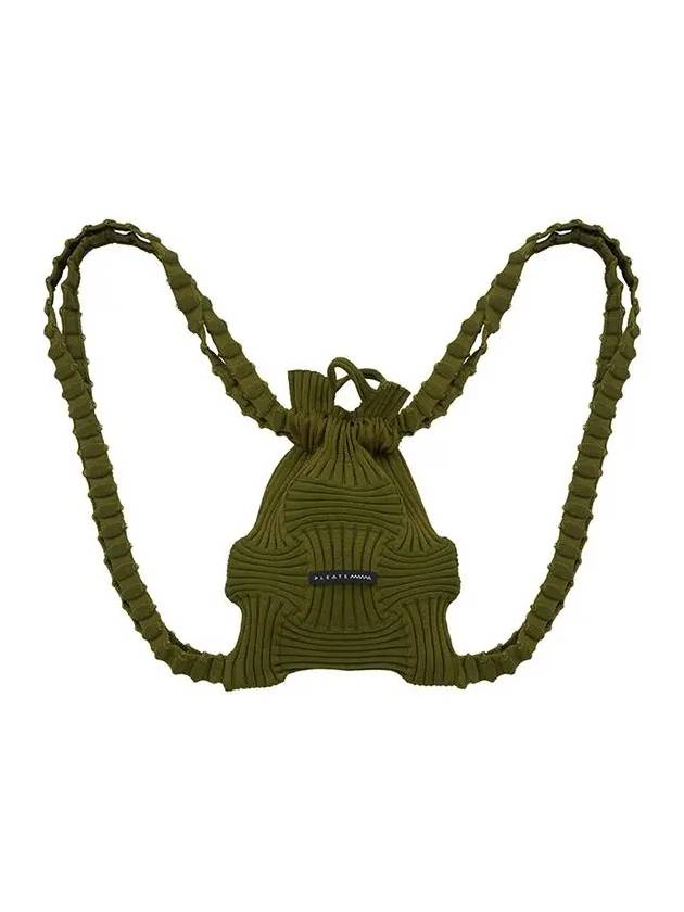 Mini Bow Backpack Khaki - PLEATSMAMA - BALAAN 5