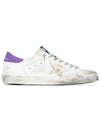 Superstar Purple Tab Low Top Sneakers White - GOLDEN GOOSE - BALAAN 3