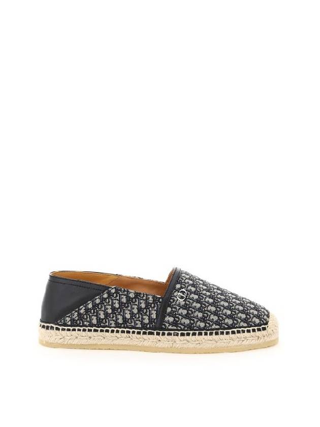 Paradise Oblique Jacquard Espadrilles Black - DIOR - BALAAN 1