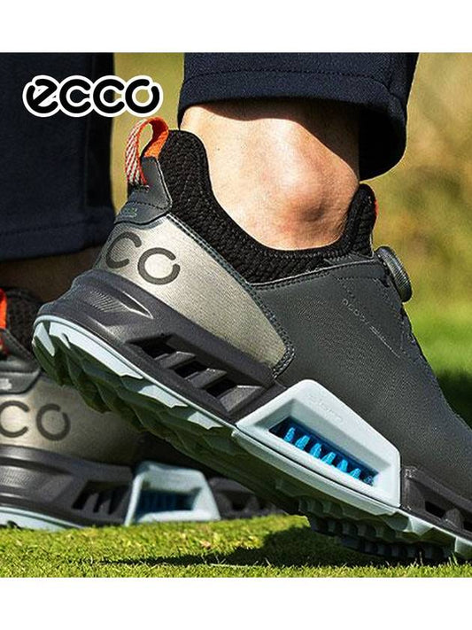 ecco Spikeless Gore Tex All Black G5 Boa Golf Shoes Men s - ECCO - BALAAN 2