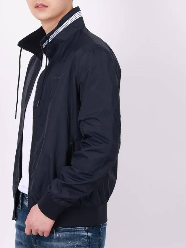 Navy zip-up windbreaker - IKALOOOK - BALAAN 3