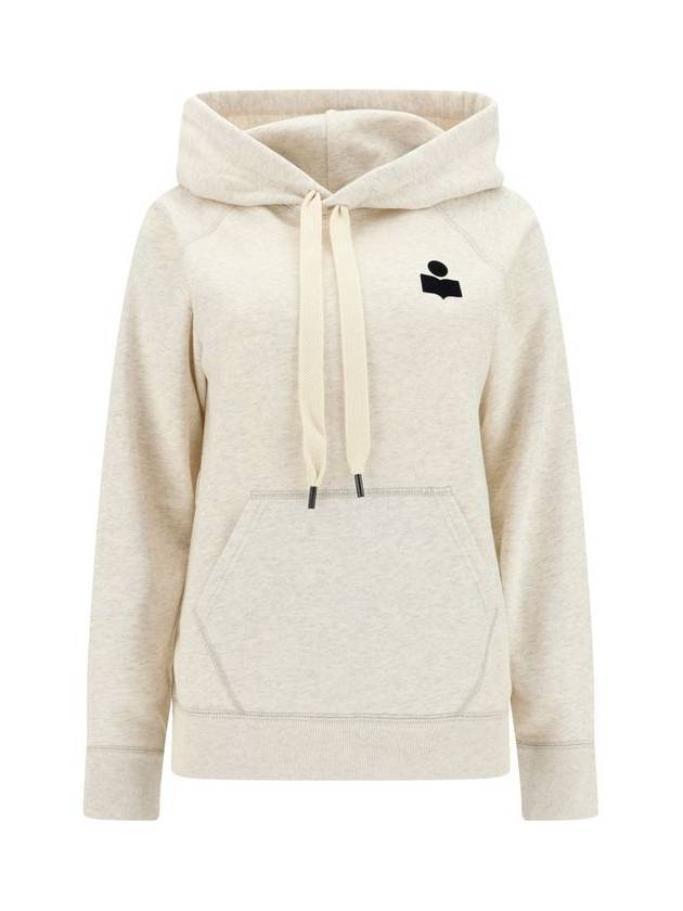 Malibu Hoodie Black Ecru - ISABEL MARANT - BALAAN 1