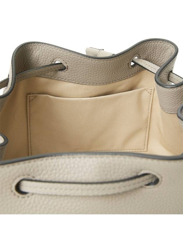 Blyss Leather Bucket Bag Grey - BALLY - BALAAN 10