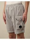 Flat Nylon Lens Beachwear Shorts Grey - CP COMPANY - BALAAN 5