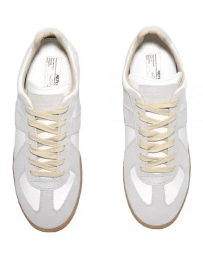 Replica Calfskin Low Top Sneakers White - MAISON MARGIELA - BALAAN 2