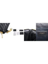 Women s Saint Laurent 440222 Black Matelasse Monogram Document Holder Strap Clutch gt Pouch Gangbuk used luxury goods - SAINT LAURENT - BALAAN 10