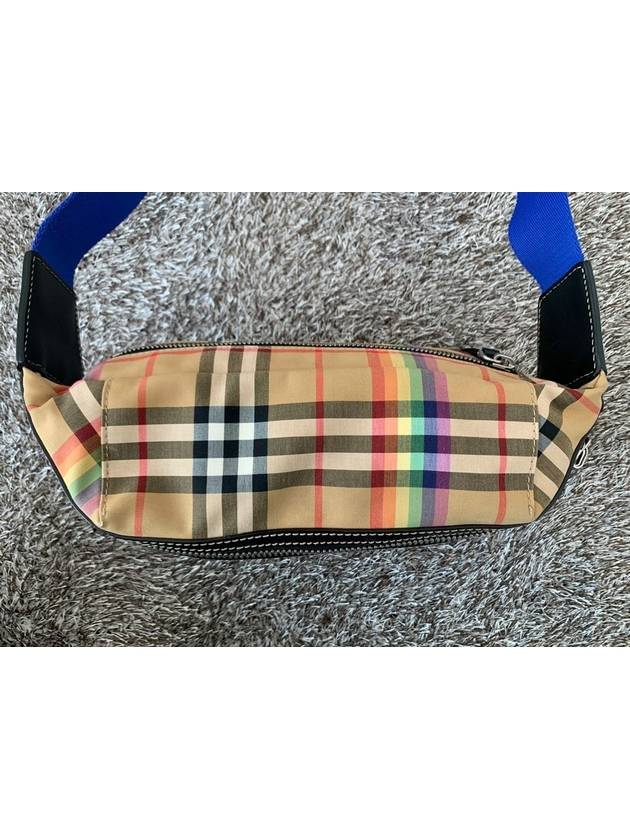 Check Rainbow Hip Sack - BURBERRY - BALAAN 7