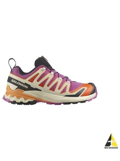 XA Pro 3D V9 W Low Top Sneakers Rose Violet Dragon Fire Papaya - SALOMON - BALAAN 2