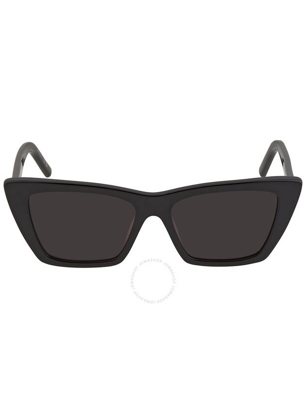 Saint Laurent Grey Cat Eye Ladies Sunglasses SL 276 MICA 001 53 - SAINT LAURENT - BALAAN 1