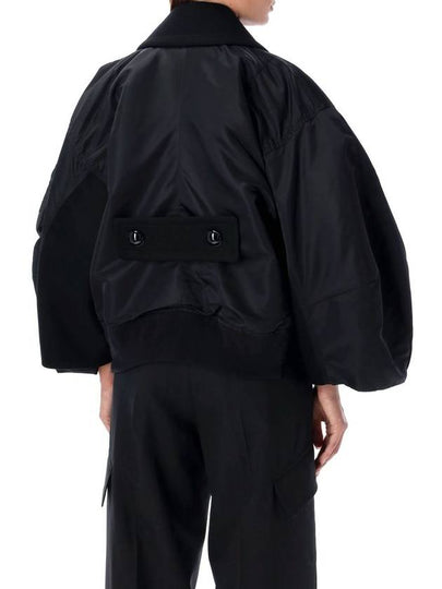 Sacai Baloon Sleeve Short Coat - SACAI - BALAAN 2