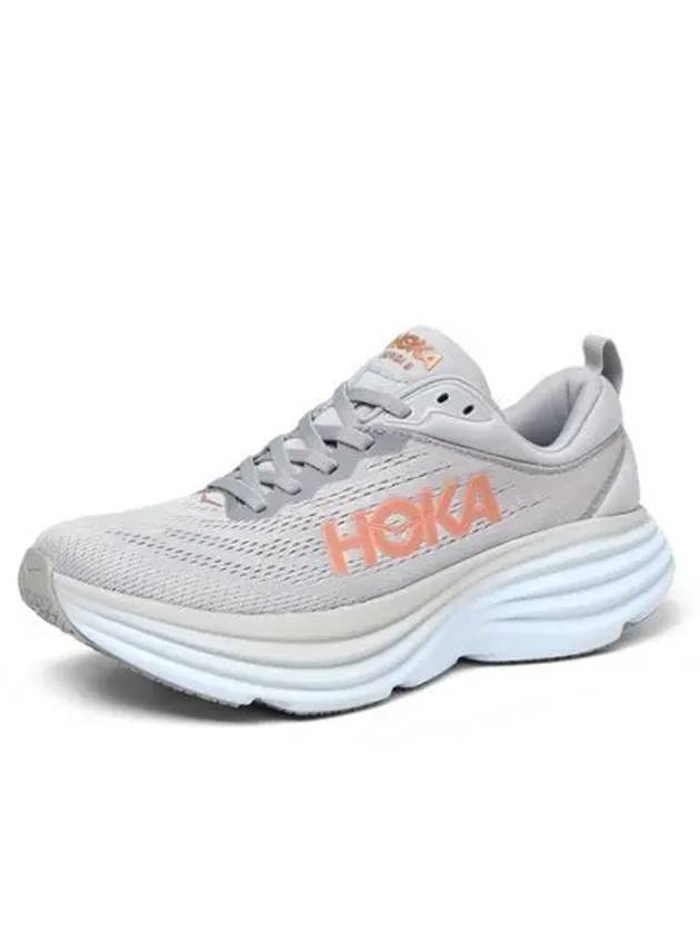 Bondi 8 Low Top Sneakers Grey - HOKA ONE ONE - BALAAN 2