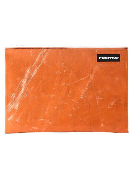 Chuck Clutch Bag Orange - FREITAG - BALAAN 1