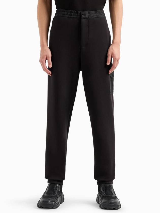 Armani Exchange Trousers Black - ARMANI EXCHANGE - BALAAN 2