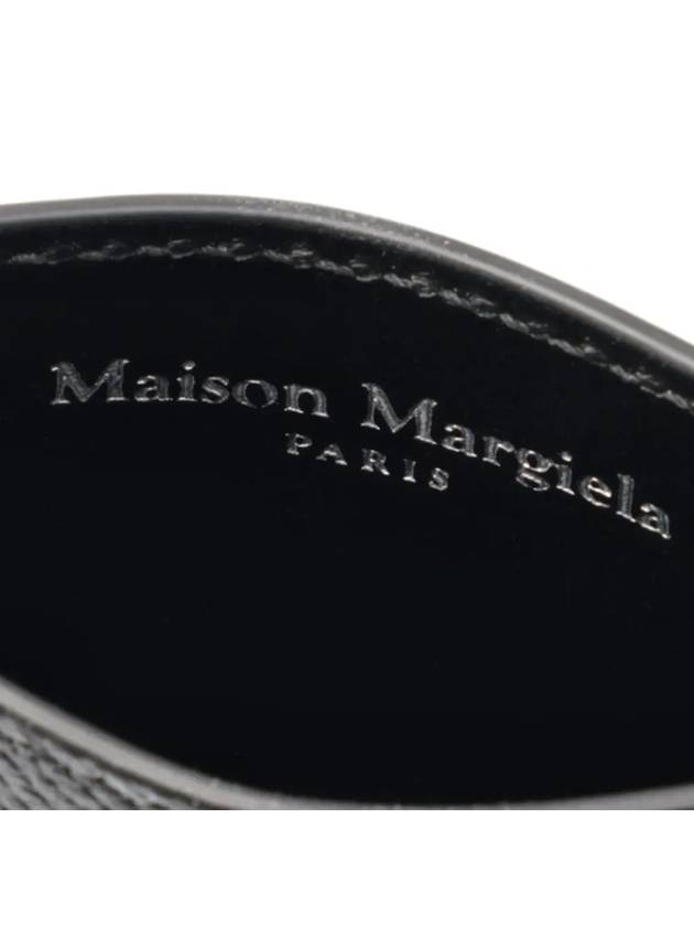 Stitch Diagonal Card Wallet Black - MAISON MARGIELA - BALAAN 5