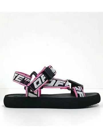 OWIH007S21 Logo Track Strap Sandals 1007782 - OFF WHITE - BALAAN 1