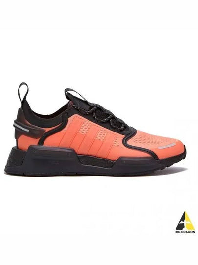 NMD Low Top Sneakers Black Beam Orange - ADIDAS - BALAAN 2