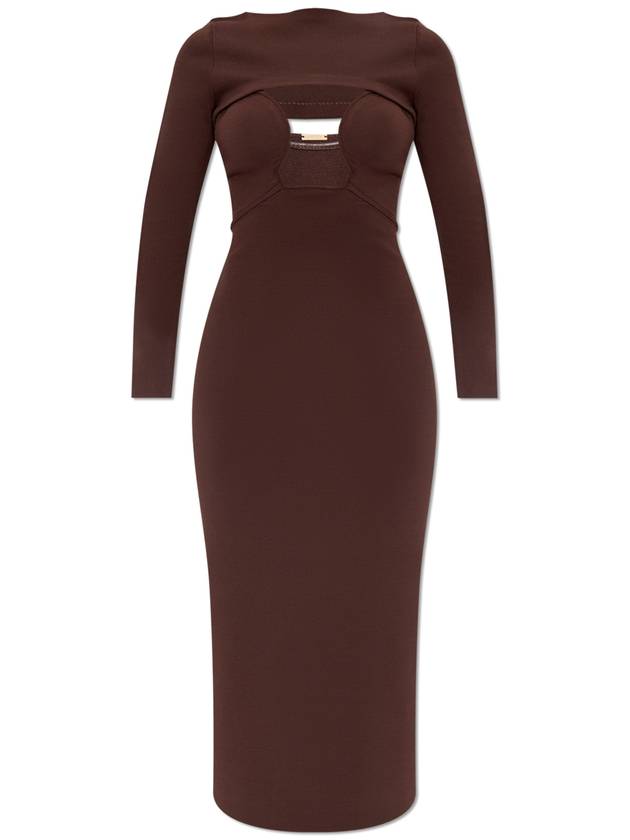 Cult Gaia Dress With Top Jenny, Women's, Brown - CULT GAIA - BALAAN 1