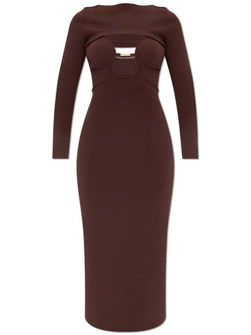 Cult Gaia Dress With Top Jenny, Women's, Brown - CULT GAIA - BALAAN 1