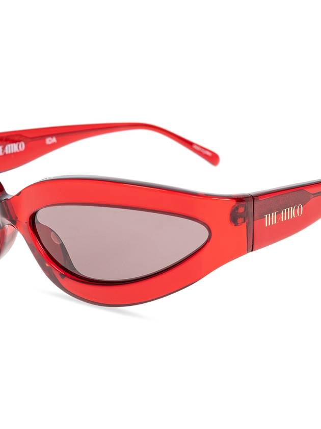 Linda Farrow Sunglasses, Women's, Red - LINDA FARROW - BALAAN 4