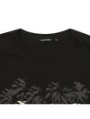 Palm tree printed short sleeve t-shirt STEE168 - IKALOOOK - BALAAN 3