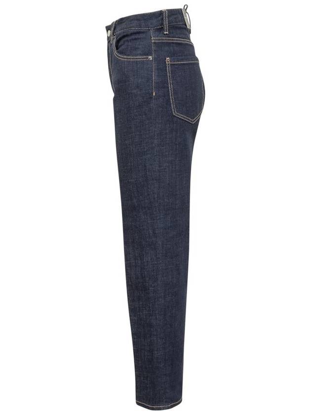 Women's 5 Pocket Crop Jeans Navy - DSQUARED2 - BALAAN 4