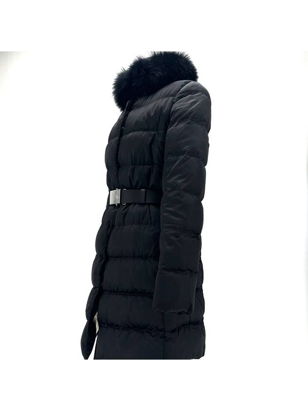 Women s Belt Fur Long Padded Jumper - PRADA - BALAAN 3