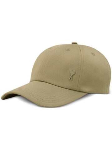 De Coeur Logo Ball Cap Sage - AMI - BALAAN 1