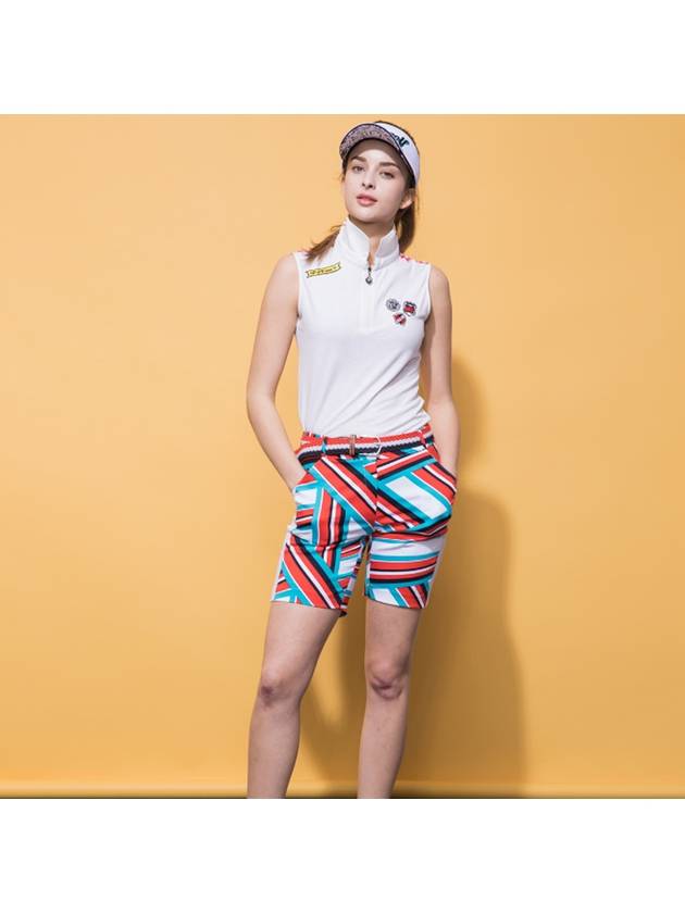 color block half pants - MFS GOLFWEAR - BALAAN 1