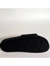 Embossed Logo Full Slider Slippers Black - PALM ANGELS - BALAAN 8