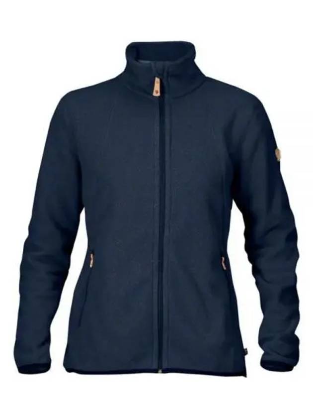 Women's Stina Fleece Jacket Dark Navy - FJALL RAVEN - BALAAN 2