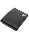 ID Window Gancini Half Wallet Black - SALVATORE FERRAGAMO - BALAAN 6