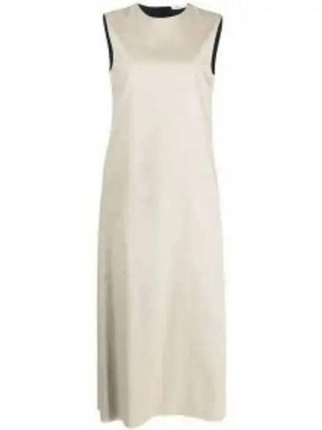 Boellina Long Dress Lighe Beige - THE ROW - BALAAN 1