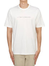 Metropolis Series Mercerized Jersey Graphic Badge Short Sleeve T-Shirt White - CP COMPANY - BALAAN 2