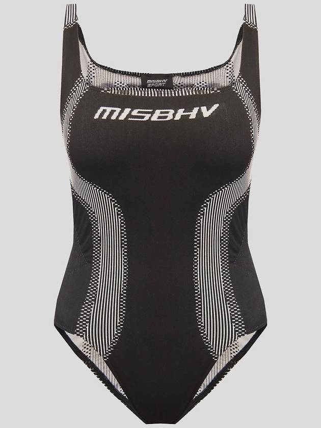 Misbhv Black And White Sport Active Wear Jumpsuit - MISBHV - BALAAN 1