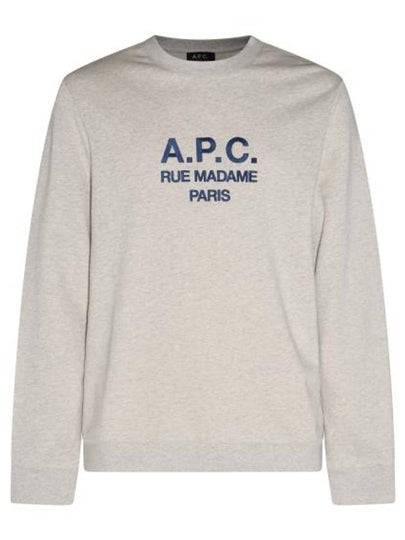 Rufus Embroidery Logo Sweatshirt Grey - A.P.C. - BALAAN 2