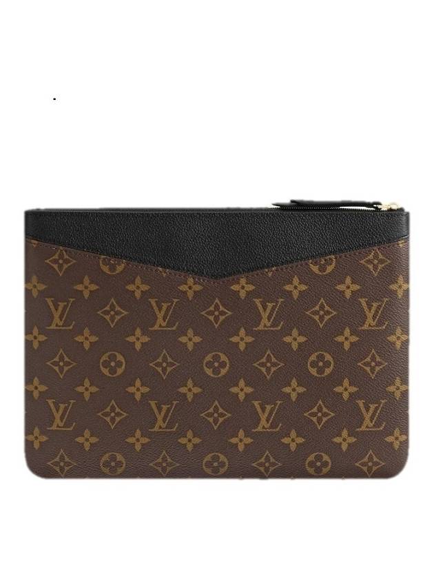 Daily Monogram Pouch Bag Brown Black - LOUIS VUITTON - BALAAN 4