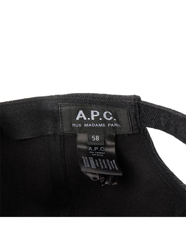 Charlie Base Ball Cap Grey - A.P.C. - BALAAN 6