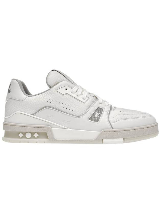 LV Trainer Low Top Sneakers White - LOUIS VUITTON - BALAAN.