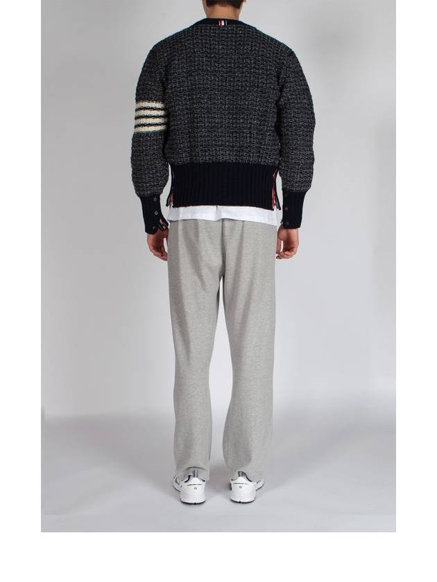 diagonal armband mohair tweed classic cardigan MKC510A Y1506 - THOM BROWNE - BALAAN 10