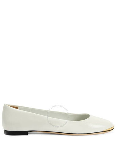 Giuseppe Zanotti Amur 2.0 Leather Ballerina Flats, Brand Size 36 ( US Size 6 ) - GIUSEPPE ZANOTTI - BALAAN 1