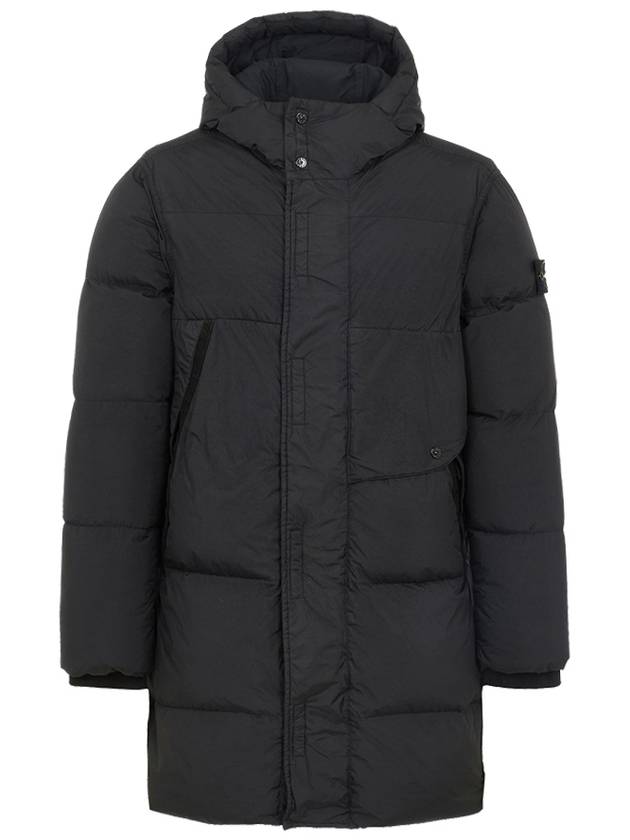 Wappen Patch Crinkle Labs Padding Black - STONE ISLAND - BALAAN 2