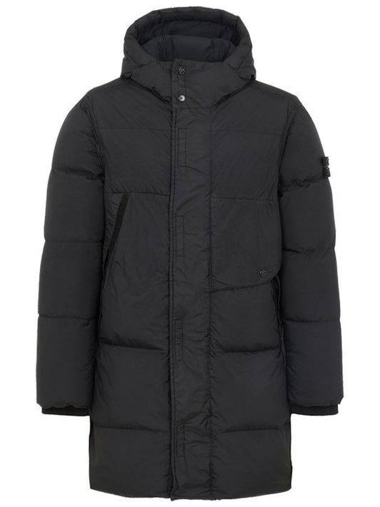 Wappen Patch Crinkle Labs Padding Black - STONE ISLAND - BALAAN 2