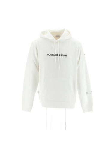 Hooded Sweatshirt 8G00003 M2372 001 White - MONCLER - BALAAN 1