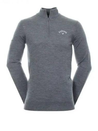 CALLAWAY Blended Merino 14 Zip Sweater CGGF80M1 038 Quarter - CALLAWAY GOLF - BALAAN 1