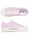 Embossed Canvas Low-Top Sneakers Pink - BURBERRY - BALAAN 3