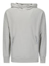 Diagonal Raised Fleece Goggle Hoodie Grey - CP COMPANY - BALAAN 1