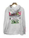 Skull Dollar Print Cotton Hoodie White - PHILIPP PLEIN - BALAAN 4