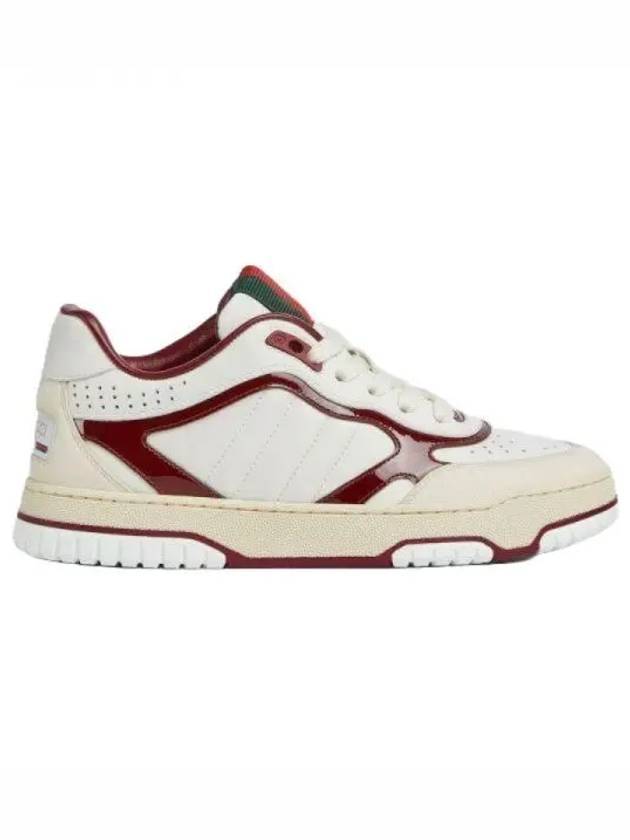 Women's Reweb Low Top Sneakers White - GUCCI - BALAAN 1