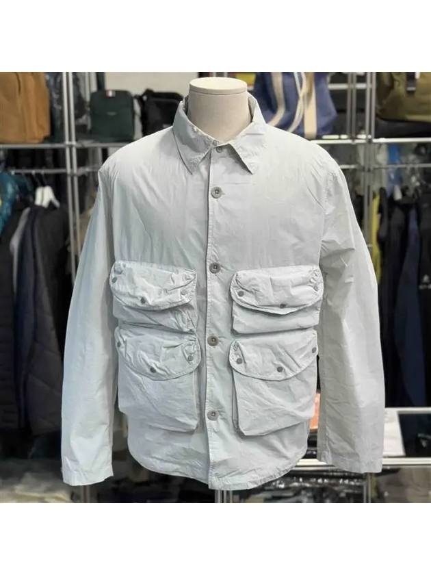 Pocket Overshirt Light Gray - TEN C - BALAAN 3